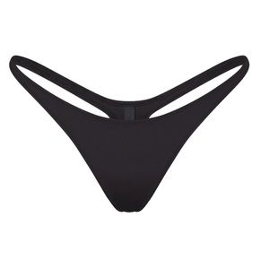 SKIMS Swim Onyx Thong Bikini Bottoms
